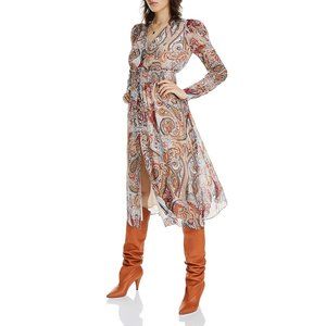 LINI Erica Paisley Midi Dress